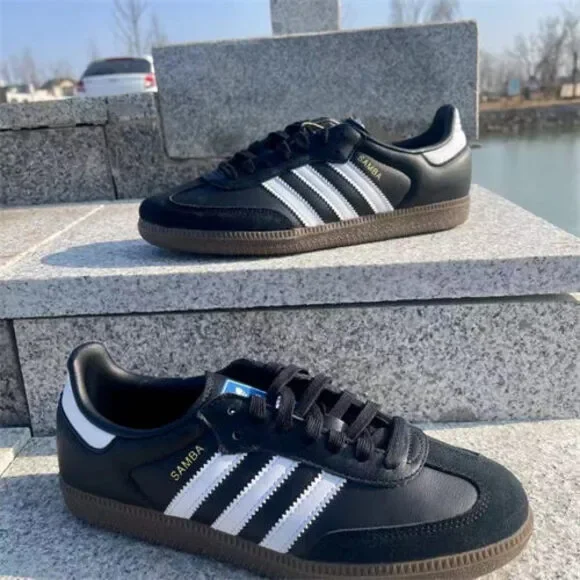 adidas gazelle silver green womens Custom Adidas Samba in Waxed Canvas, Genuine Python & Suede main image 0